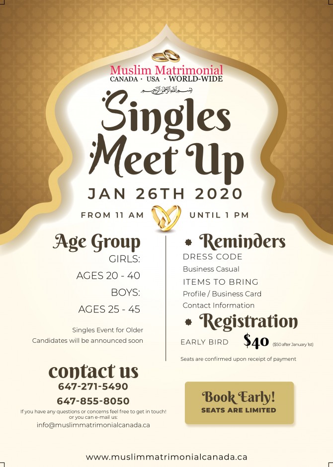 Events Muslim Matrimonial   Muslim Matrimonial Singles Event Flyer JANUARY 26 Updated 670x940 