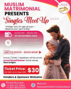 November 09, 2025 Singles Meetup