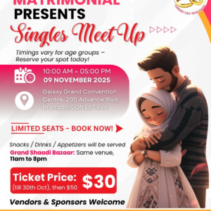 November 09, 2025 Singles Meetup