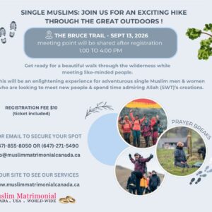 Singles Meetup Event - Hike on September 13th, 2026